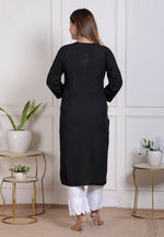 Load image into Gallery viewer, Nargis Rayon Mukaish Chikankari Kurta