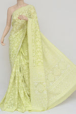 Load image into Gallery viewer, Gulzar Full Jaal Chikankari Saree