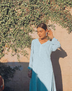 Load image into Gallery viewer, Inaayat Viscose Premium Chikankari Kurti Set