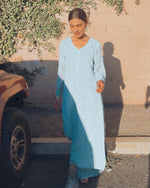 Load image into Gallery viewer, Inaayat Viscose Premium Chikankari Kurti Set