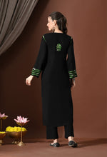 Load image into Gallery viewer, Mahira Rayon Duel Thread Chikankari Kurti
