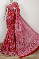 Load image into Gallery viewer, Gulzar Full Jaal Chikankari Saree