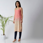 Load image into Gallery viewer, Viscose 3D Sleeveless Designer Kurti - The Lucknowi Chikan