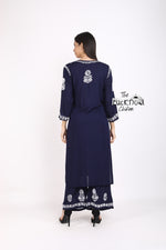 Load image into Gallery viewer, Lali Modal Chikankari Kurti Set