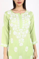 Load image into Gallery viewer, Lali Modal Chikankari Kurti Set