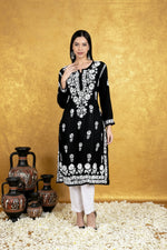Load image into Gallery viewer, Bela Premium Modal Chikankari Kurti-The Lucknowi Chikan
