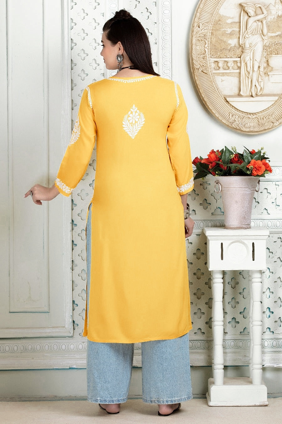 Saba Premium Heavy Daman Modal Kurta