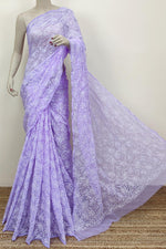 Load image into Gallery viewer, Tepchi work chikankari saree