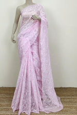 Load image into Gallery viewer, Tepchi work chikankari saree