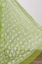Load image into Gallery viewer, Tepchi work chikankari saree