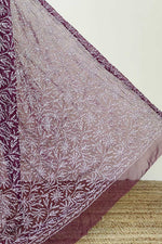 Load image into Gallery viewer, Tepchi work chikankari saree