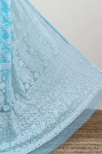 Load image into Gallery viewer, Gulzar Full Jaal Chikankari Saree