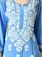 Load image into Gallery viewer, Daniya Modal Chikankari Kurti Set - The Lucknowi Chikan