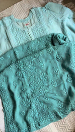 Load image into Gallery viewer, Averi Viscose 3D Handwork Kurta