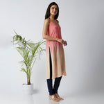 Load image into Gallery viewer, Viscose 3D Sleeveless Designer Kurti - The Lucknowi Chikan