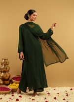 Load image into Gallery viewer, Nagma Chikankari And Mukaish Suit Set