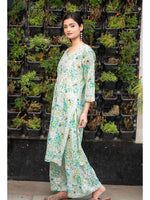 Load image into Gallery viewer, Maira Floral Chikankari Mulmul Co-ord Sets