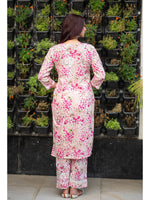 Load image into Gallery viewer, Maira Floral Chikankari Mulmul Co-ord Sets