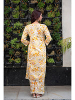 Load image into Gallery viewer, Maira Floral Chikankari Mulmul Co-ord Sets