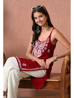 Load image into Gallery viewer, Mahiya Strappy Chikankari Kurti