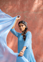 Load image into Gallery viewer, Avneet Kaur Mukaish Patiala Set