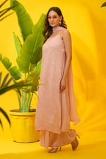 Load image into Gallery viewer, Fiza Chikankari Mukaish Sharara Set