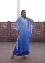 Load image into Gallery viewer, Gulfam Rose Pannel Viscose Kurti Set