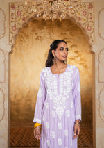 Load image into Gallery viewer, Bela Premium Modal Chikankari Long Kurti - The Lucknowi Chikan