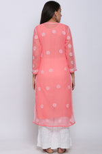 Load image into Gallery viewer, Zara Georgette Chikankari Kurta