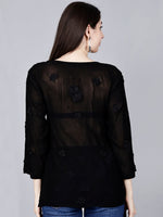 Load image into Gallery viewer, Dori Viscose 3D Chikankari Kurti - The Lucknowi Chikan