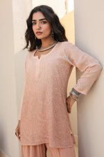 Load image into Gallery viewer, Sajni Premium Viscose Gharara Set - The Lucknowi Chikan