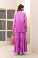 Load image into Gallery viewer, Sajni Premium Viscose Gharara Set - The Lucknowi Chikan