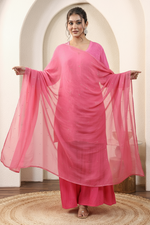 Load image into Gallery viewer, Anushka Styled Sharara Set - The Lucknowi Chikan
