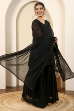 Load image into Gallery viewer, Anushka Styled Sharara Set - The Lucknowi Chikan