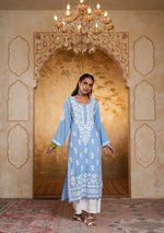 Load image into Gallery viewer, Bela Premium Modal Chikankari Kurti