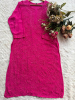 Load image into Gallery viewer, Arsh Premium Viscose Chikankari Kurti