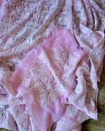 Load image into Gallery viewer, Gulzar Full Jaal Chikankari Saree