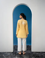 Load image into Gallery viewer, Haniya Premium Chikankari Short Top - The Lucknowi Chikan