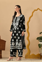 Load image into Gallery viewer, Daniya Premium Chikankari Rayon Co-ord Sets