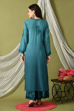 Load image into Gallery viewer, Morni Modal Chikankari Kurti Set