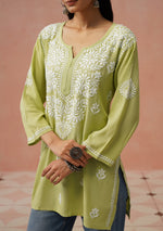 Load image into Gallery viewer, Jiva Rayon Short Kurti