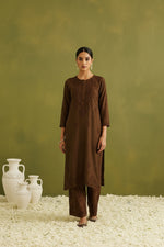 Load image into Gallery viewer, Malhar Rayon Chikankari Kurti Set