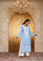 Load image into Gallery viewer, Bela Premium Modal Chikankari Kurti