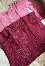 Load image into Gallery viewer, Averi Viscose 3D Handwork Kurta