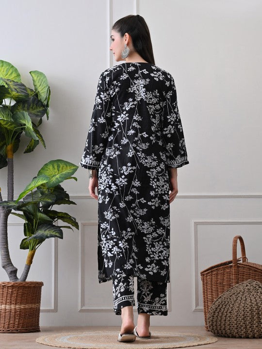 Chhaya Mul Chikankari Kurti Set