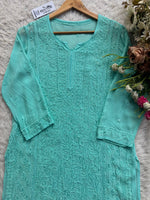 Load image into Gallery viewer, Arsh Premium Viscose Chikankari Kurti