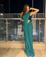 Load image into Gallery viewer, Nazm Viscose Mukaish Chikankari Saree-The Lucknowi Chikan