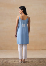 Load image into Gallery viewer, Mahiya Strappy Chikankari Kurti