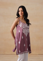 Load image into Gallery viewer, Mahiya Strappy Chikankari Kurti