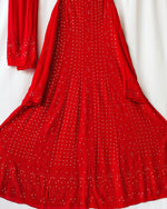 Load image into Gallery viewer, Shagun Viscose Heavy Anarkali & Dupatta Set Red